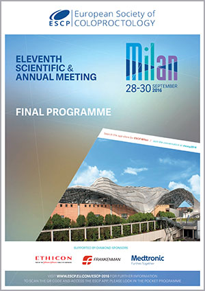 ESCP Milan 2016 Final Programme cover