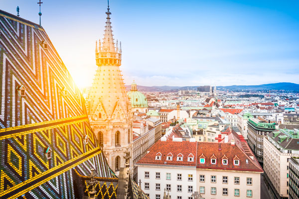 Vienna rooftops