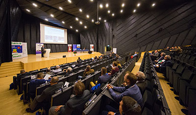 View of audience