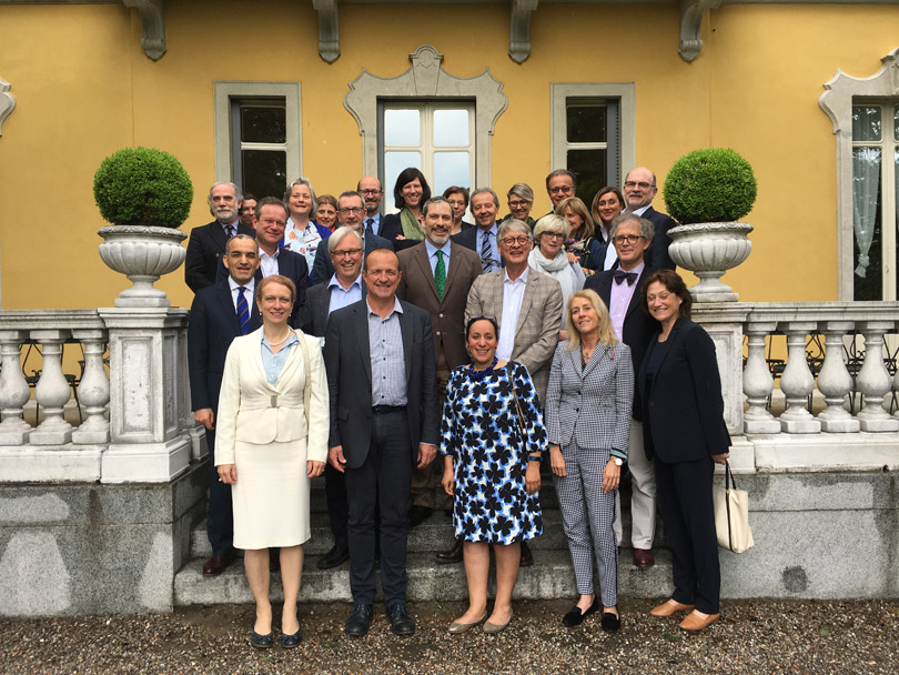 Group shot of participants at ECCO Brainstorming Meeting May 2018