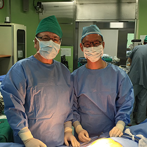 Two surgeons