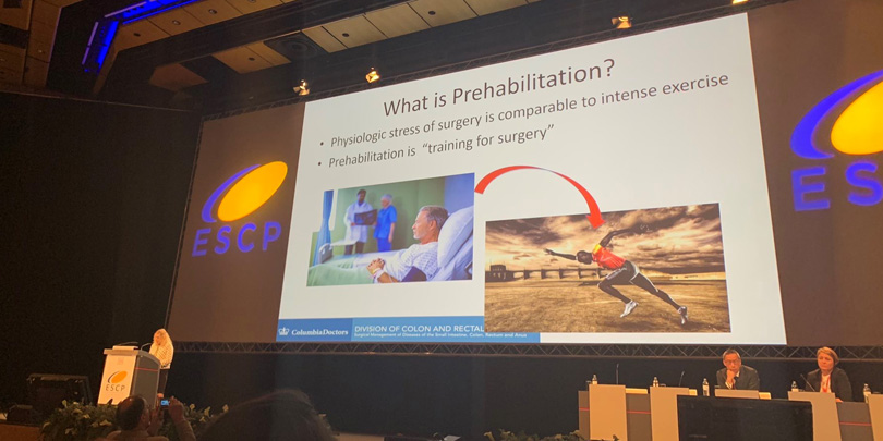 Presentation screen: What is prehabilitation?