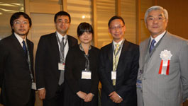 Samson Tou at the National Cancer Centre (NCC) in Tokyo